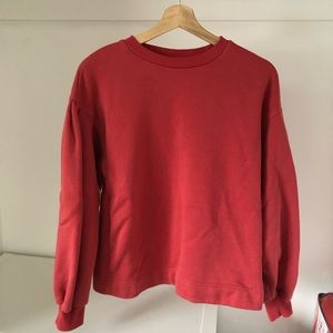 Zara Puff Sleeve Sweatshirt